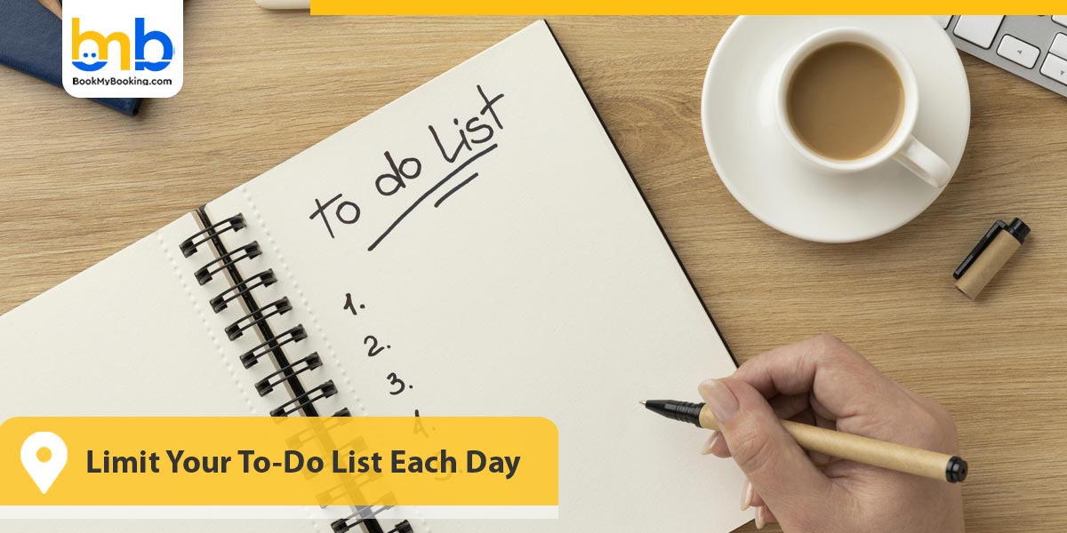 Limit Your To-Do List Each Day